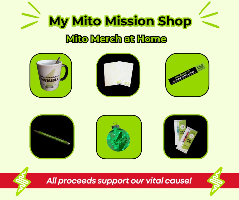 Have you checked out our Mito Merch at Home category of our shop? We have a whole range of products from candles to notepads and pens to teddies. You can click the link below to have a look at our fab products mymitomission.uk/product-catego… #mymitomission #mymitomissionshop