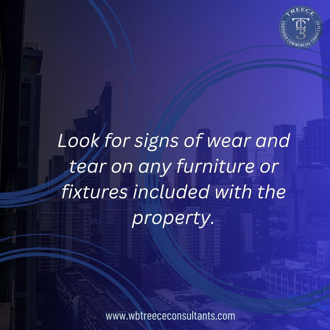 Noticeable signs of wear and tear can be observed on some of the furniture and fixtures, indicating potential maintenance needs.

#WBTCTips
#TuesdayTips
#TuesdayTrivia
#TuesdayThoughts
#CampusAssetAdvisors
#CommercialRealEstate
#CommercialProperty