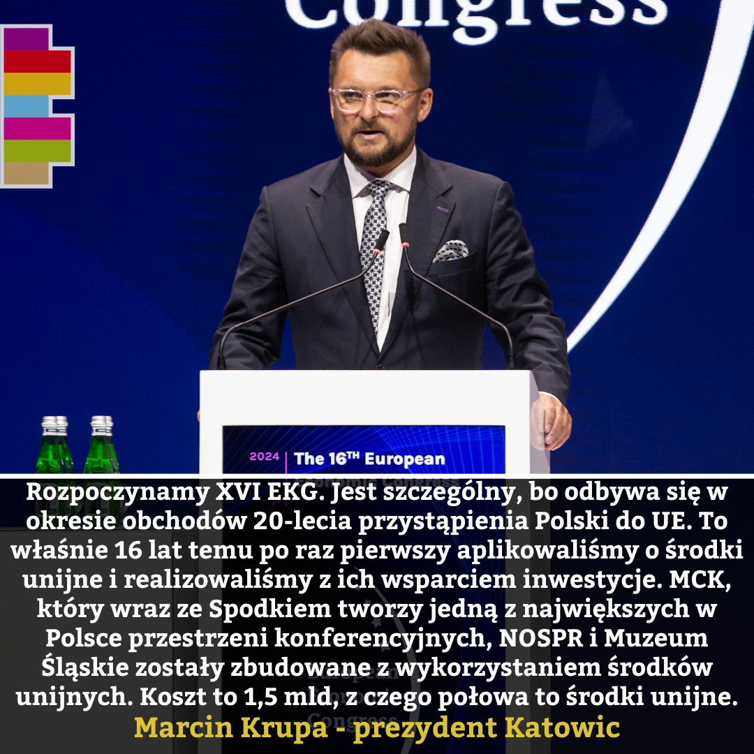 W MCK Katowice odbyła się inauguracja XVI Europejskiego Kongresu Gospodarczego. Zobaczmy, jakie słowa padły w przemówieniach.