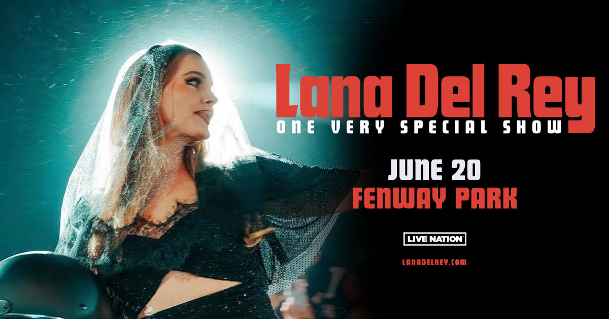 NEW // Lana Del Rey's first US stadium concert will be 'one very special show' at @fenwaypark on June 20. 

Tickets go on sale at 10am local time this Friday 🎟️tinyurl.com/ykcxee2u