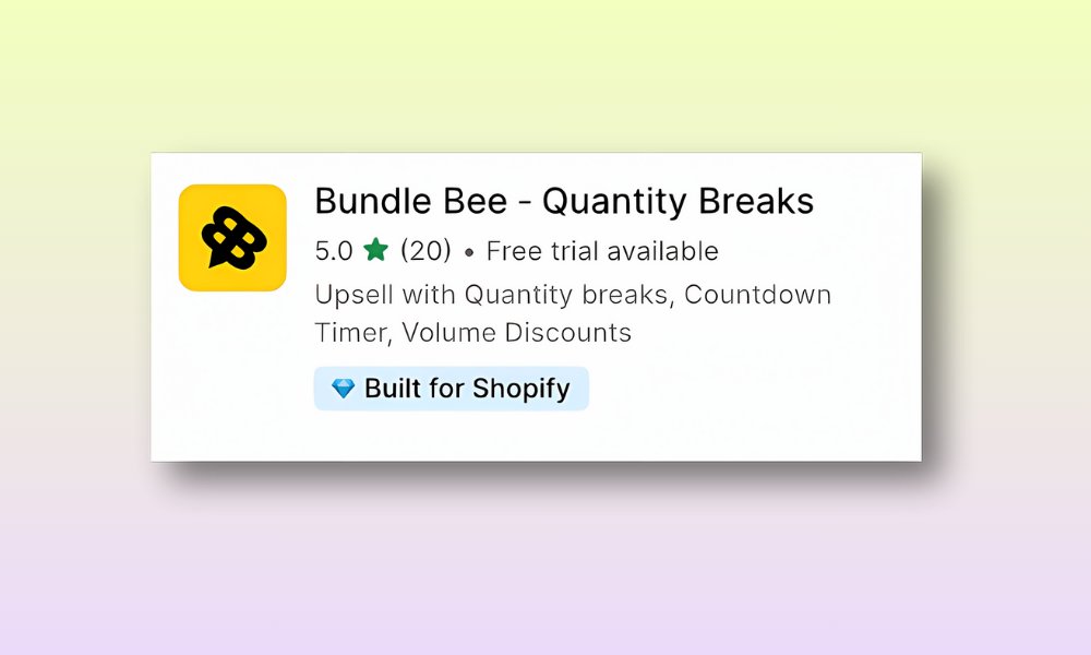 Bundle Bee is officially 'Built for #Shopify'🎉

This badge means our app meets high standards for quality on Shopify, which feels like a big win after all the hard work (I'm especially looking at you Largest Contentful Paint😠).

Now back to work!