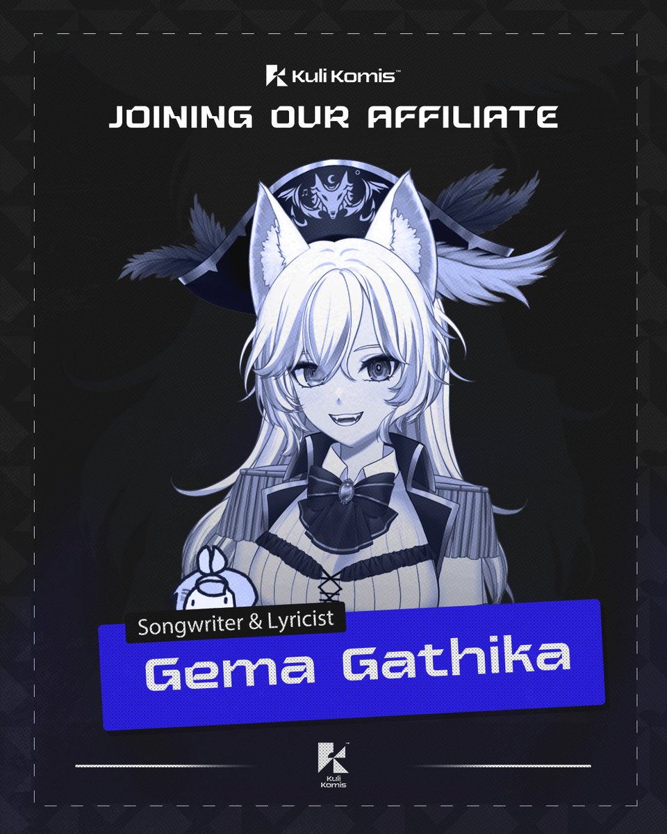 Another ship has arrived at the port, led by our Captain, @GemaGathika! She is the latest addition to our affiliates, enhancing our music division even further as a songwriter, and lyricist! Glad to have you on the team, Captain. Hope you enjoy your stay!