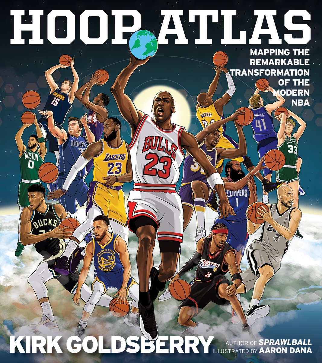 Hoop Atlas Is Out Today! One of my favorite chapters is about Stephen Curry, and how he blended innovative workouts and technology to build the best jump-shooting arsenal in NBA history - and changed the game forever. amazon.com/Hoop-Atlas-Map…