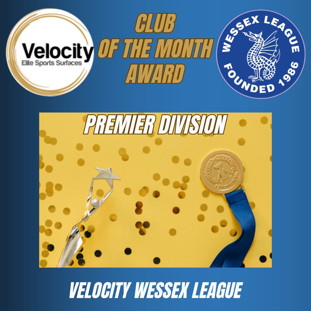Club of the month awards announced for April 2024. In the Premier Division it’s @SFC1888 Congratulations!