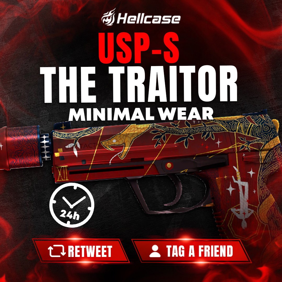 🎁 FAST GIVEAWAY 🏁

👇 Tag Your Best Friend & Like
🚀 Follow us
🔥 Retweet this post
😎 The winner of the previous giveaway is 

 @basaggg12

#hellcase #csgo #cs2 #csgoskin #csgoskins #csgoskinsgiveaway #csgocases #csgocase #hellcasegiveaway #csgoskinsfree #csgoskinsgiveaway