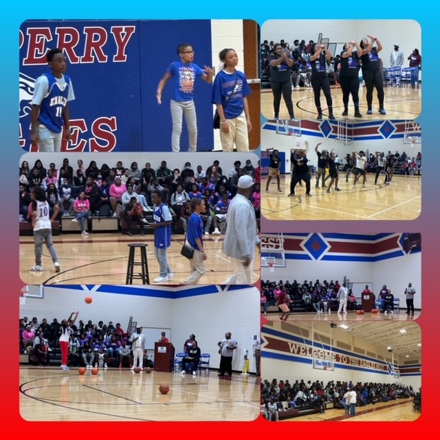 SCREADY Pep Rally!! Thanks to Dr. Witherspoon, Alvin Allen, SRO Jackson, Rev. Yancy Martin, Fire Chief Jenkins, Alpha Phi Alpha Fraternity, Zeta Phi Beta Sorority, our cheerleaders, and “hype' staff & students. Thanks to Mr. Brian Chapman for a job well done!!