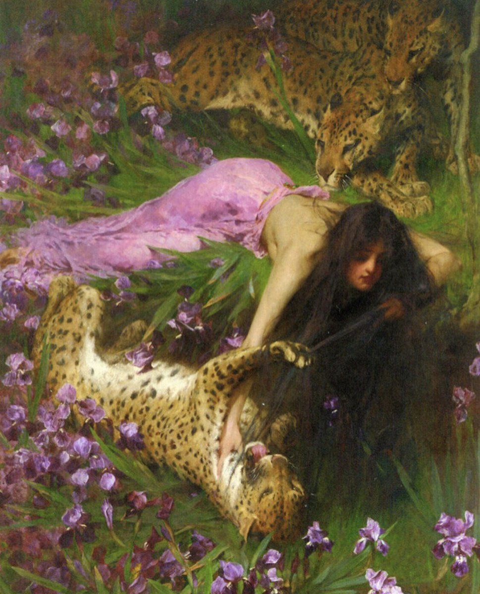 The enchantress - Arthur Wardle (1900)