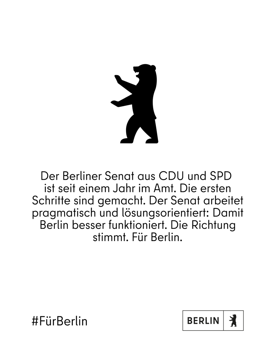 Weitere wichtige Projekte der Senatsverwaltung für Bildung, Jugend und Familie:  

@SenBJF #DieRichtungStimmt #FürBerlin