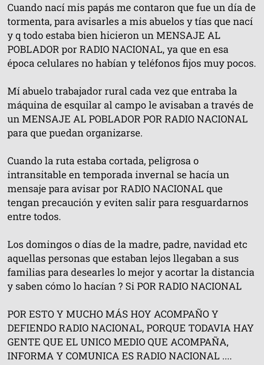 bettigis's tweet photo. DEFENDEMOS RADIO NACIONAL 
@nacionalesquel https://t.co/BMLV6pChxF