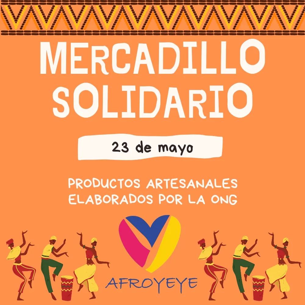 Celebramos el día de ÁFRICA el próximo 23 de mayo con un Mercadillo Solidario organizado con Afroyeyé en el Hall del instituto.
Exposición y venta de productos hechos a mano por mujeres en grave riesgo social en Benín.