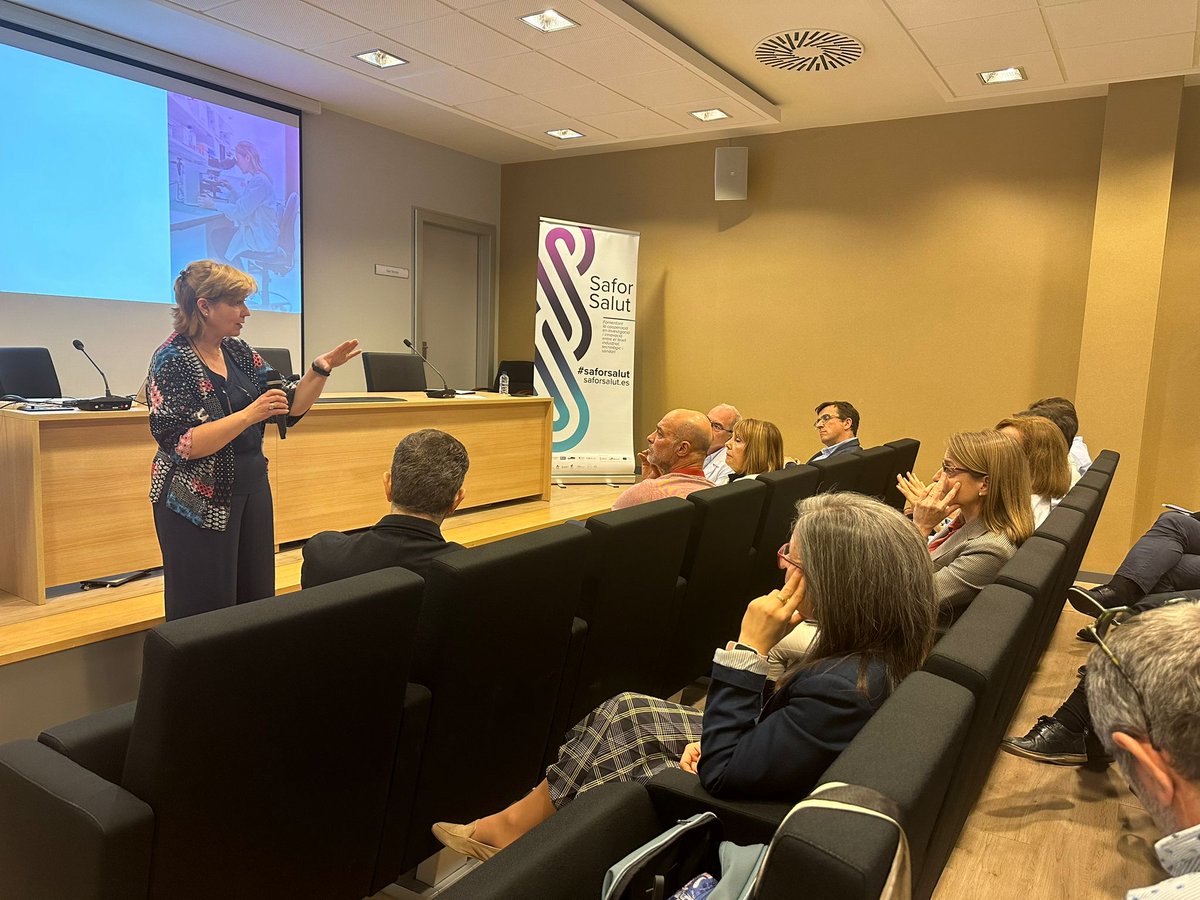 GVAfisabio's tweet photo. 🗣️El evento ha contado con la participación de:

🔹Jaume Morera, director del #HACLE La Pedrera
🔹Pedro Rollán, gerente de @GVAhgandia
🔹Fran Oltra, técnico de proyectos de #Fisabio
🔹Amparo Arlandis, técnica de innovación de #Fisabio https://t.co/t5BTFymXnx