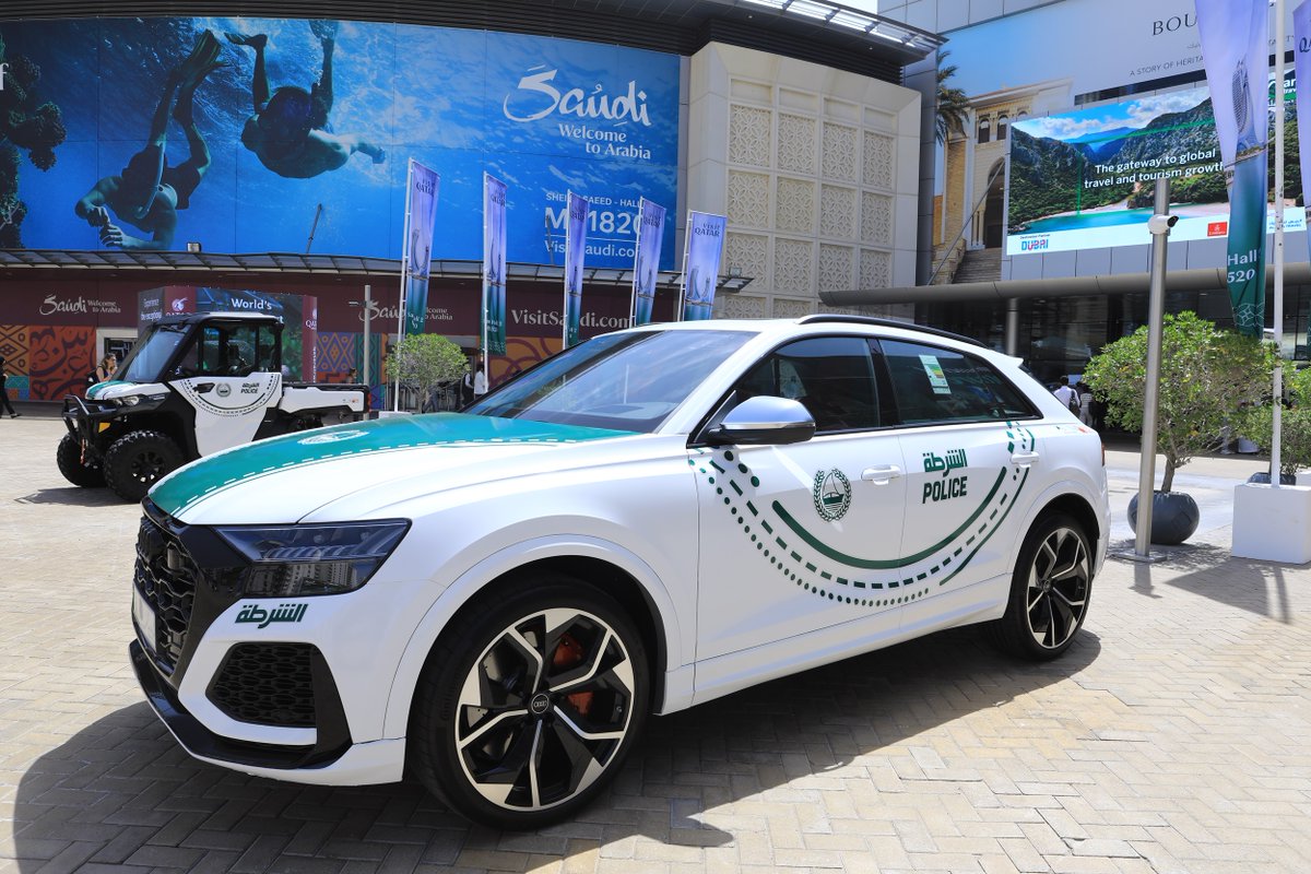 #News | 'Audi RS Q8’ joins Dubai Police Fleet of Luxury Patrols

Details:
dubaipolice.gov.ae/wps/portal/hom…

#YourSecurityOurHappiness
#SmartSecureTogether