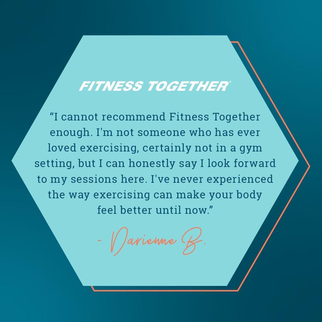 Daily Exercise = Improved physical and mental health!

#FitnessTogether #DailyExercise #PersonalTraining #Exercise