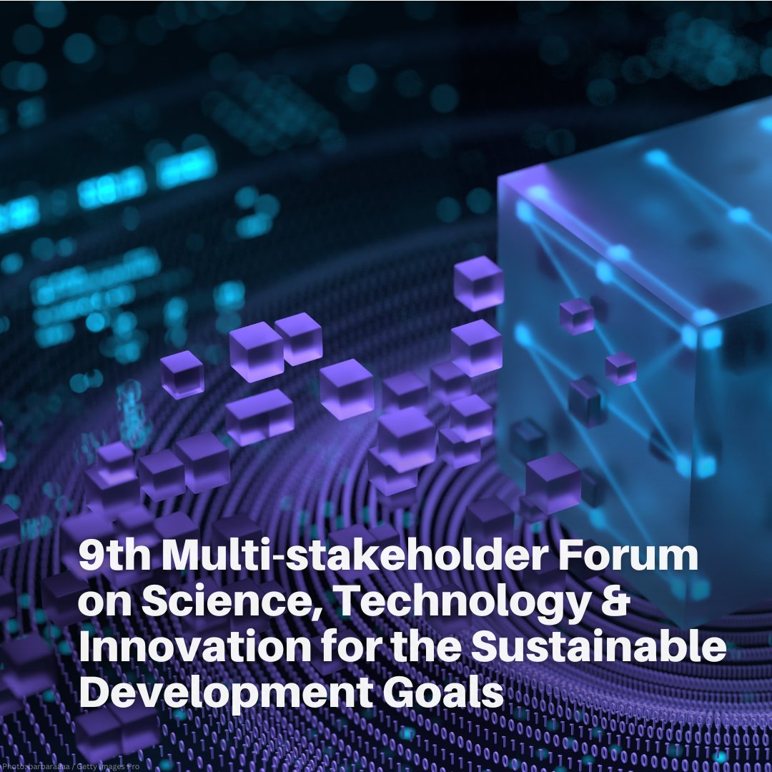 UNEP is joining the 9th Multi-stakeholder Forum on Science, Technology, and Innovation for the #SDGs! Let's leverage #Tech4SDGs to accelerate progress on climate action and sustainable development. More: sdgs.un.org/tfm/STIForum20…