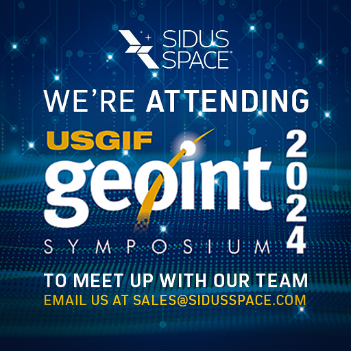 Connect with our team at the GEOINT Symposium as we explore the evolving landscape of #GeospatialIntelligence alongside industry leaders🛰️ 

#SidusSpace  #GEOINT2024 #GEOINT #EdgeAI #FeatherEdge #Data #Technology #NewSpace