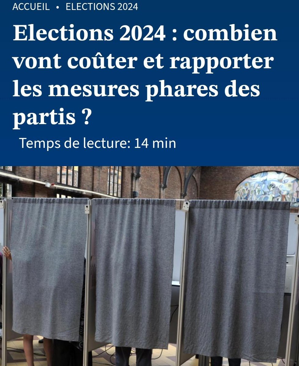 Le chiffrage du Bureau du Plan considère que les milliards dégagés par une #taxedesmillionnaires sur la fortune ont un effet négatif sur l'économie et le revenu disponible.C'est absurde. En réalité c’est l’inverse: la taxe des millionnaires ne touche que le 1 % le plus riche..1/n