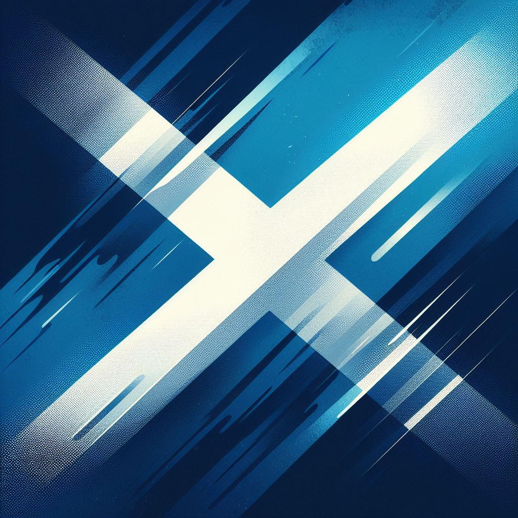 Scottish saltire flag re-design