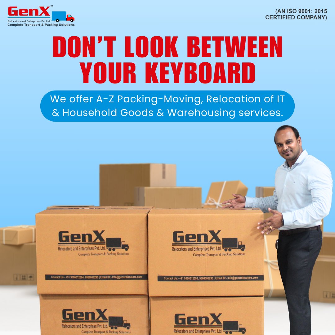 When it comes to packing and moving solutions, we're not just in the mix - we're at the forefront, setting the standard for excellence.   Experience the difference with our top-tier service that puts you first.

#GenXRelocators #genx #storagesolutions #hasslefree #task #safestora