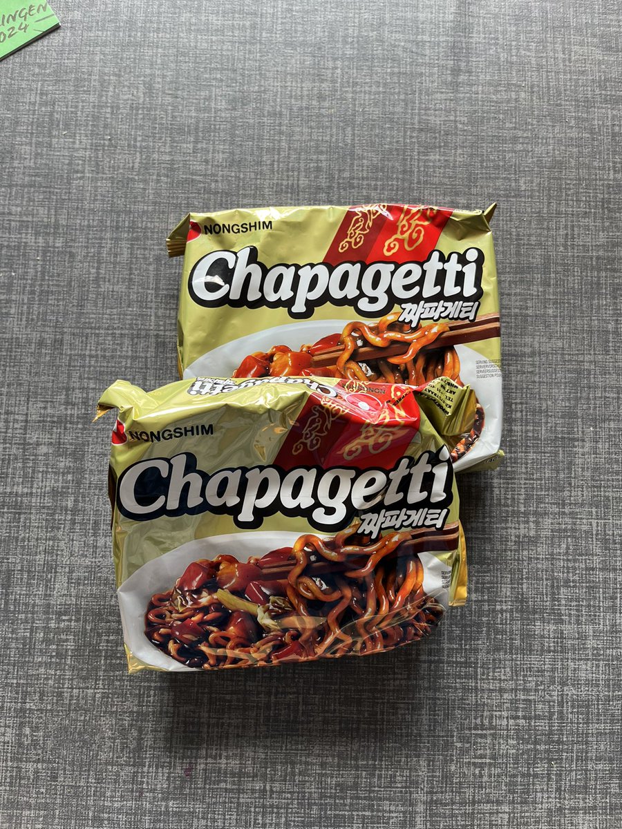 sinds wanneer verkopen ze chapagetti in de albert heijn?? + kei veel andere noodles, zalig