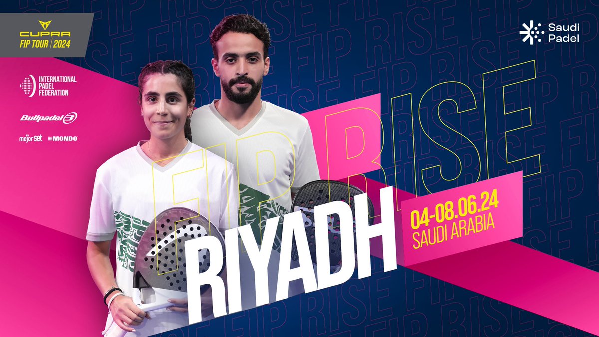 Riyadh, the place where champions rise and dreams ignite, where we’re eagerly gearing up for the FIP tournament!! 🔥🔥 padelfip.com/events/fip-ris…