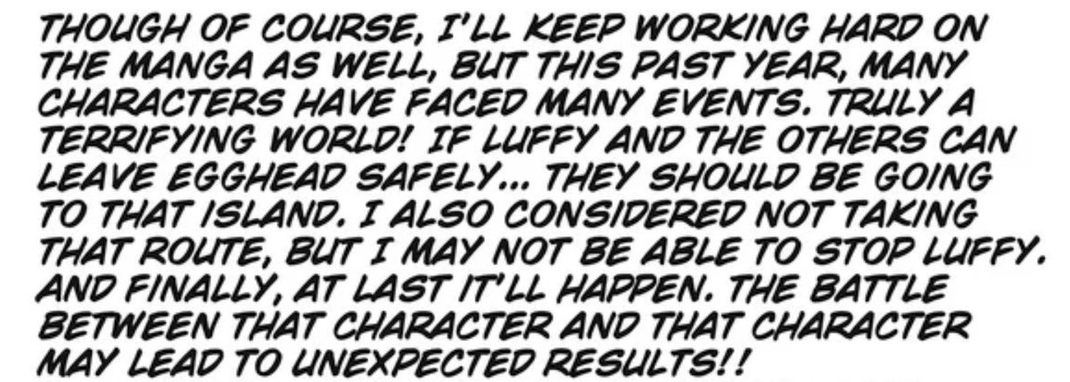 Oda already said anyway that he was planning to have the next arc start this year, but he's also often delayed arcs in the past. So while it's safe we should be reaching the next arc later this year, it's not a complete guarantee, so just don't worry too much about it!
