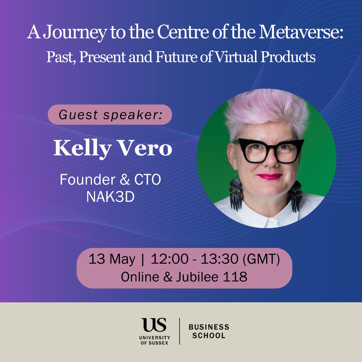 Join us on Monday 13 May for 'A journey to the Centre of the Metaverse', an exploration of the digital frontiers with guest speaker Kelly Vero, hosted by Maria Restuccia. Secure a spot: bit.ly/4dsrpoi #Metaverse #Technology #Innovation