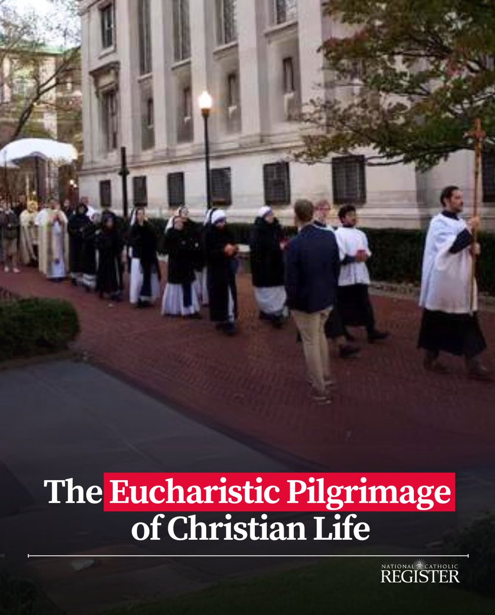 COMMENTARY: 'What the Church in the United States is doing in combining pilgrimages and Eucharistic processions is something that has never been attempted in the long history of the Catholic Church.' Via @FrRogerLandry ⤵️ bit.ly/3UwU6Yo