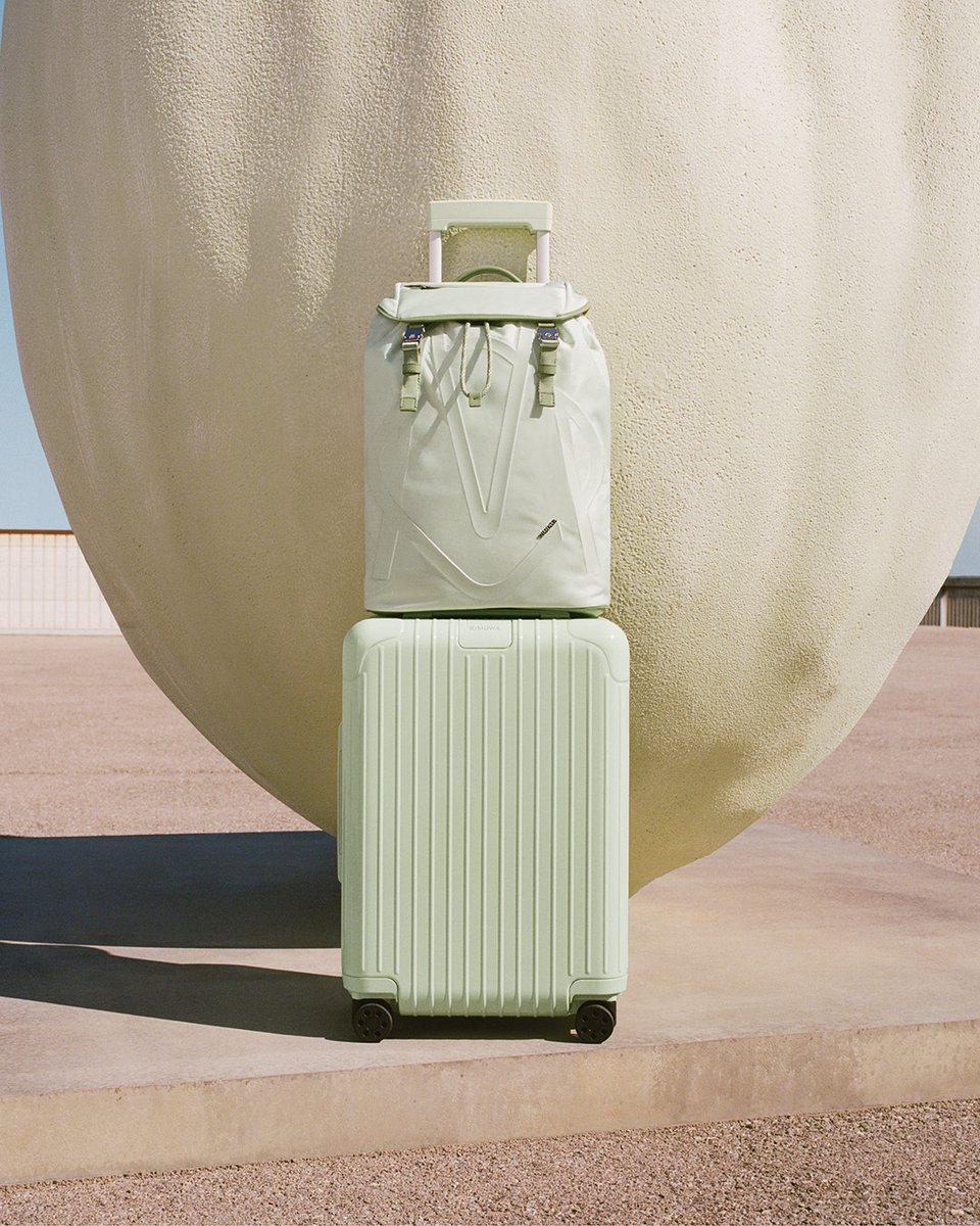 As summer swells, Mint offers a fresh escape. Explore an array of pastel green travel designs, joining RIMOWA's latest seasonal offerings. Browse the Essential Cabin and Signature Flap Backpack at rimowa.com/mint-papaya-co…. #RIMOWA #RIMOWAessential #RIMOWAcolours