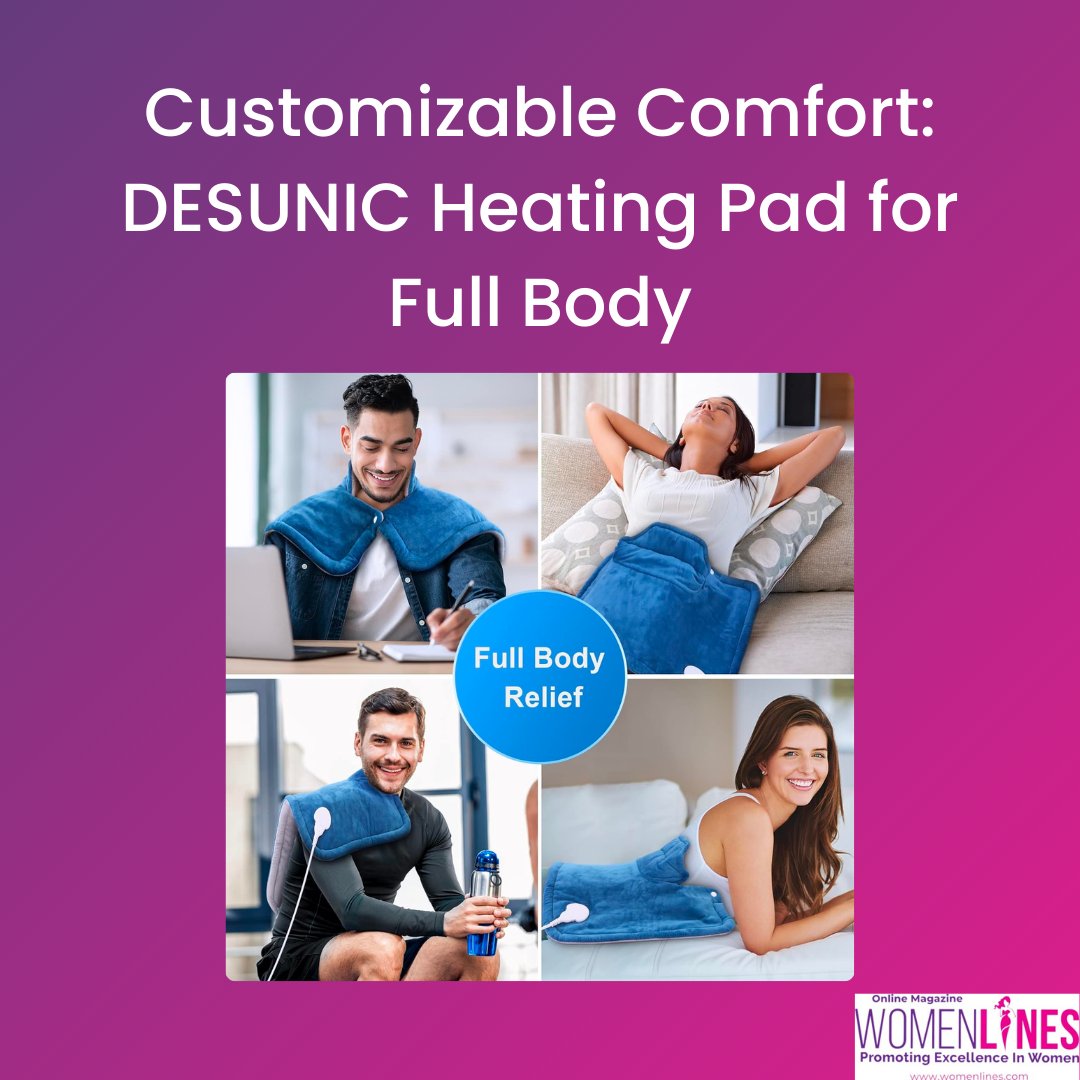 Relieve neck pain instantly with this cozy heating pad! 🌟 
To Read, shorturl.at/ouwC5

Subscribe online magazine womenlines.com to become a phenomenal woman! 
Email us: contact@womenlines.com!

#womenlines #womenentreprenuers #womenempowerment #NeckPainRelief