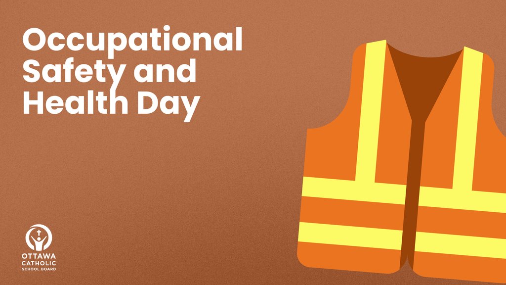 ✨Today, we recognize Occupational Safety and Health Day, prioritizing the well-being of our #OCSB community. #ocsbBeCommunity #HealthAndSafety 🦺