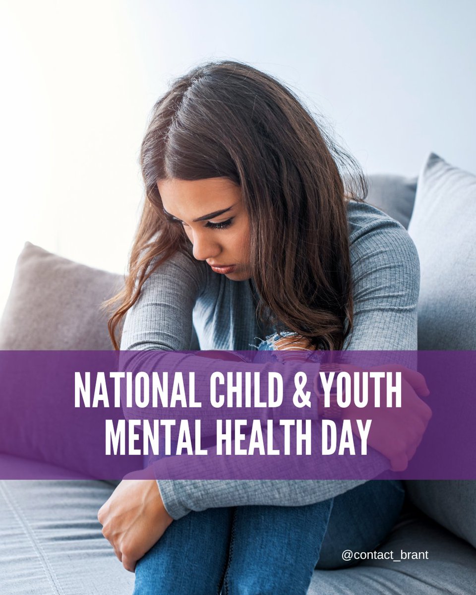 May 7th is National Child & Youth Mental Health Day.

If your child or youth is struggling with their mental health, check out @familysmartcda.

#ContactBrant #brant #mentalhealth