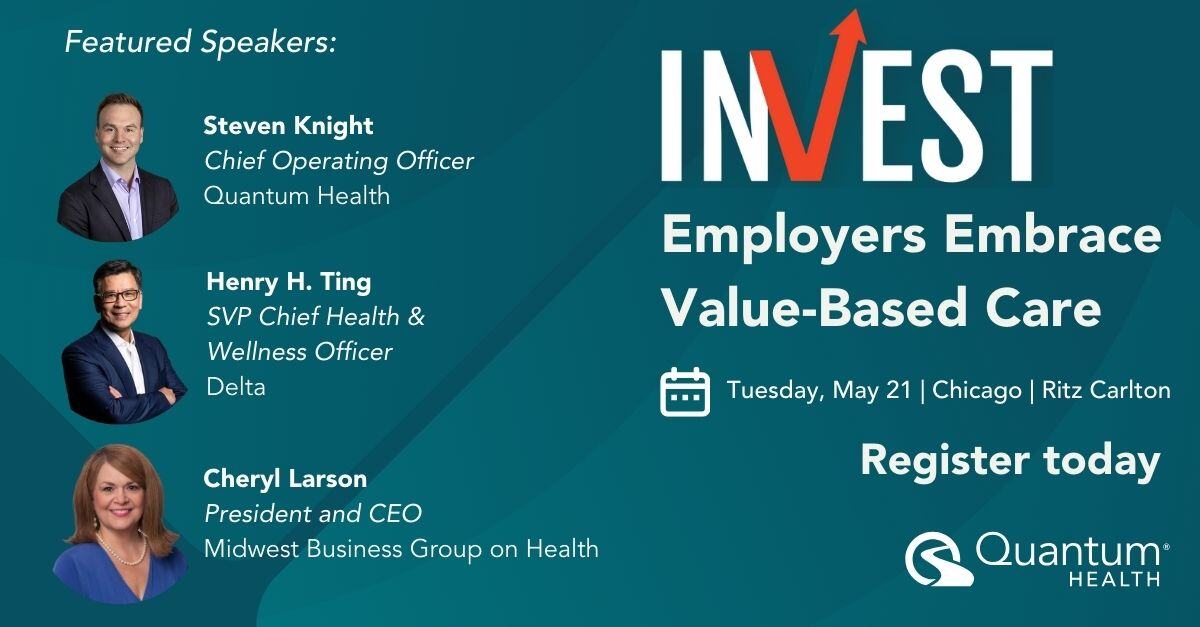 The countdown is on! Only two more weeks until @MedCityNews #INVEST24, where @Delta’s Dr. Henry Ting, @QuantumHealth1 COO, Steven Knight, and Cheryl Larson with @MidwestBGH will discuss strategies for building a sustainable workforce. Learn more 👉 hubs.ly/Q02wdNq_0