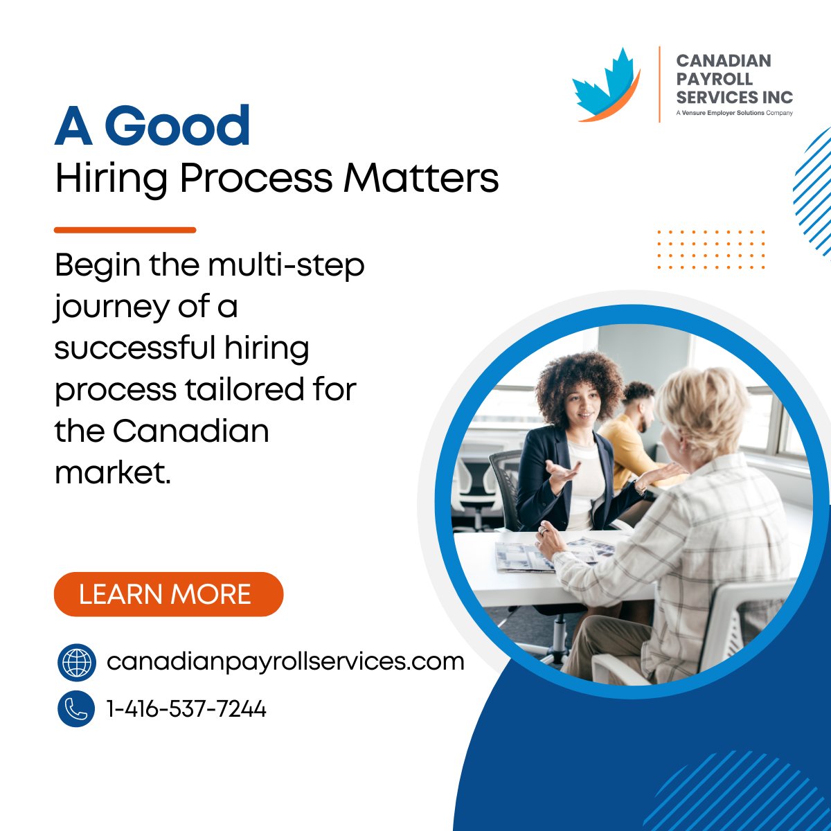 📝 Define job requirements, search effectively, and comply with Canadian hiring rules. Learn the steps to a successful hiring process tailored for Canada.
🔗 Learn more: canadianpayrollservices.com/hr-best-practi…
#HiringProcess #Recruitment #CanadianJobs