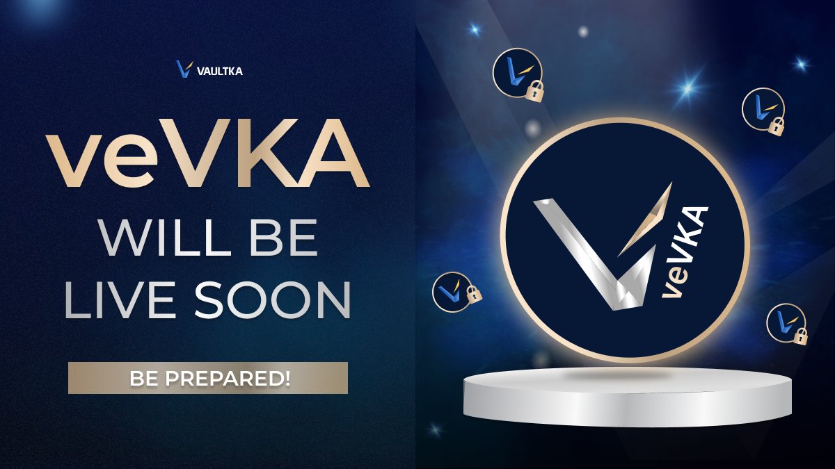 ⭐ Our new veVKA tokenomics is set to launch in 2 days🚀, Feelin Boolish 🔥 🎉 VKA will move onto the new chapter and VKA will be the ultimate 🔑 to activate different utilities!!! Stay tuned for our veVKA grand launch 🥂