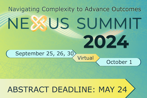 There are less than 3 weeks left to submit your abstracts for the #NexusSummit2024! The deadline is May 24th, 2024 and notifications regarding presenter selections will be sent out by July 22, 2024! Learn more and submit here: bit.ly/4cguhDZ