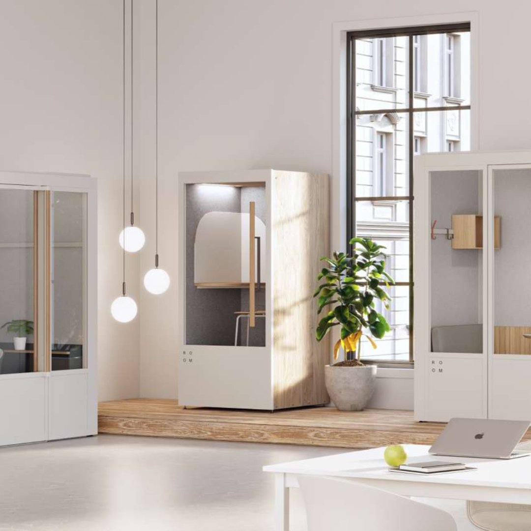 Revolutionize your workspace! ROOM's soundproof office pods & modular design offer affordability, sustainability, and the flexibility to adapt to your needs.

Discover ROOM: bit.ly/4bp6u3r 

#OfficeWorks #OFS #ROOM #Soundproof #Workspace #Design #Innovation