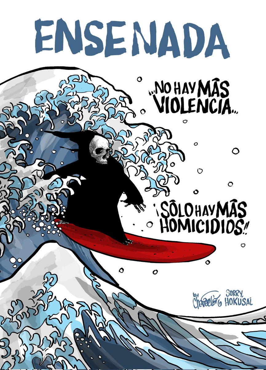 Ensenada...

Él dice que ya no hay más violencia... Ella se ríe...

@eleconomista 
#surfistas
#australianos
#Australia