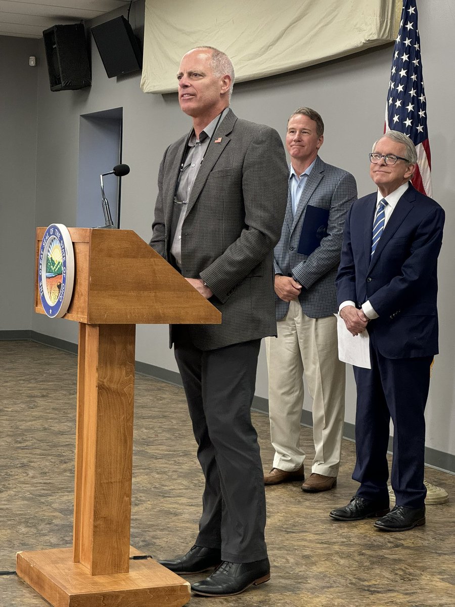 Honored to be apart of the Appalachian Grant Award announcement with <a href="/GovMikeDeWine/">Governor Mike DeWine</a> and <a href="/JonHusted/">Jon Husted</a>.  $16.3 million for Ripley’s waterfront development, $6.3 million for Higgansport’s riverfront, and $13.3 million for New Richmond’s Liberty Landing. Great news for southern Ohio!