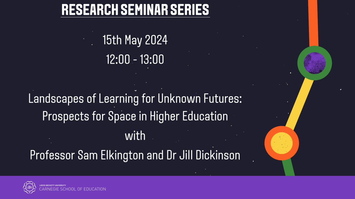 In this session, we unpack the principal findings that emerged from a Symposia Series hosted by the Society for Research into Higher Education and draw together key learning and emergent themes. Register here to attend: ow.ly/6sT650ReOmv @jill_dickinson1