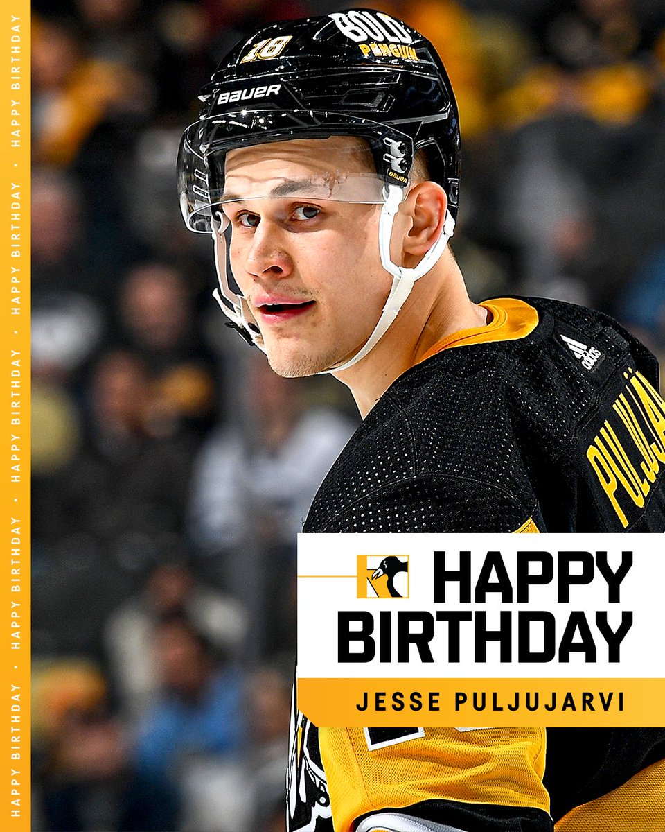 Happy 26th birthday, Jesse Puljujarvi! 🎉
