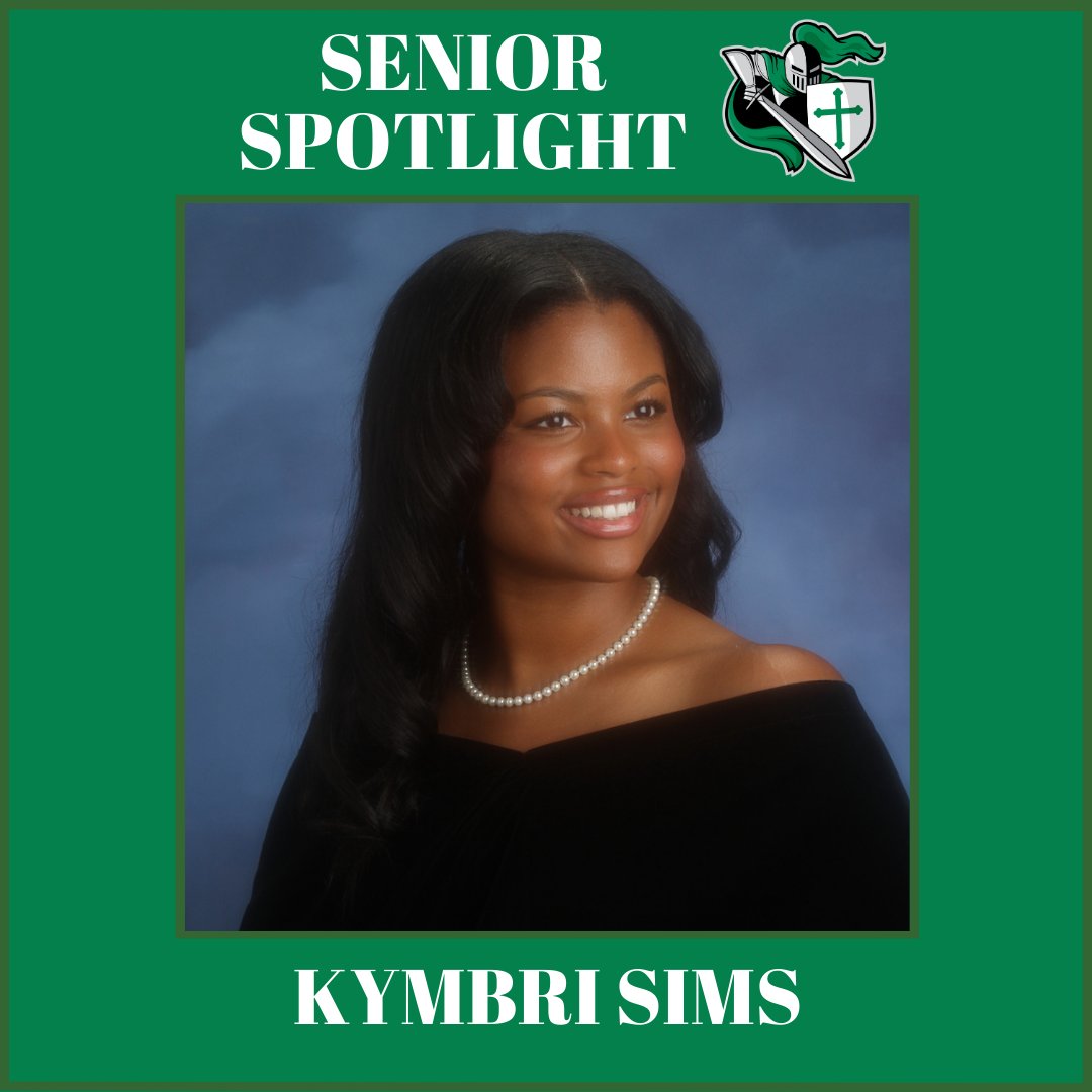 Meet Kymbri Sims '24! Leading as student body president, she's involved in campus ministry, student ambassador program, music ministry, TC Cheer, and the crew team. Balancing 5 clubs and 5 honors societies, she's a beacon of leadership 💫 Read more: shorturl.at/nEFPX