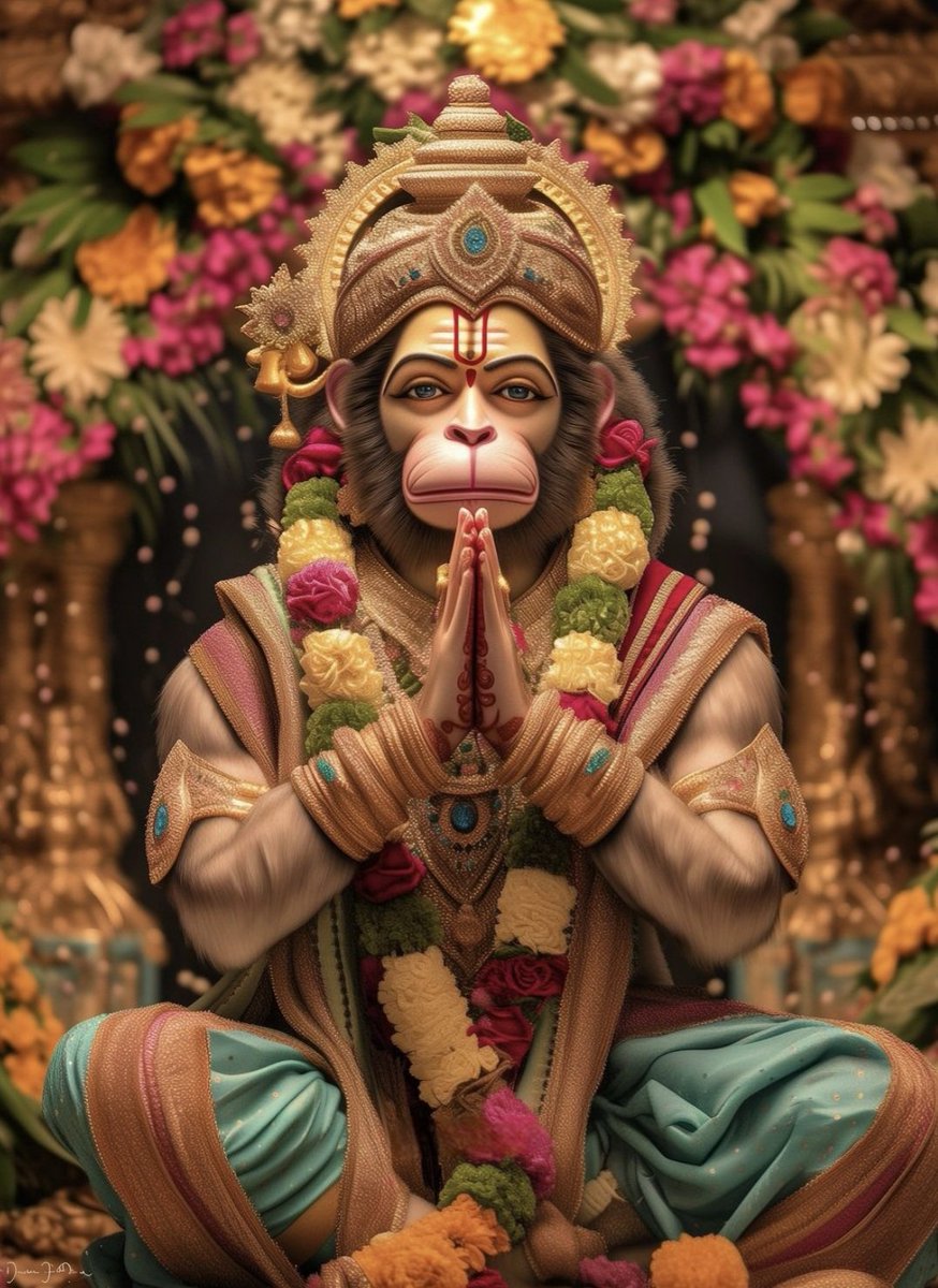 Drop a pic of Hanumanji and write Jai Shri Ram ✨️