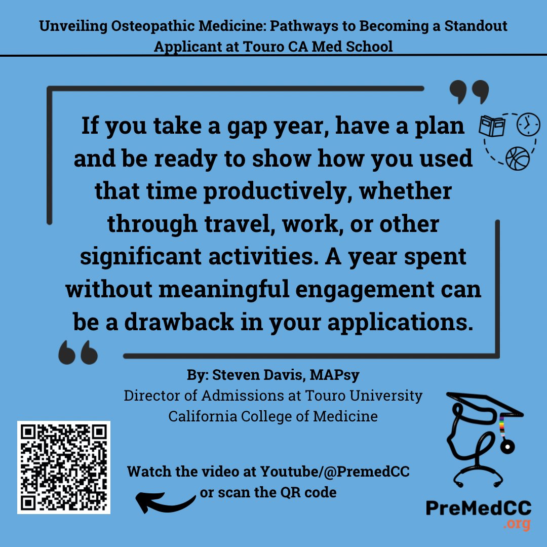 Plan your gap year strategically! 🤓

#gapyear #premed #communitycollege #STEM #transferstudents #premedstudents #prehealth