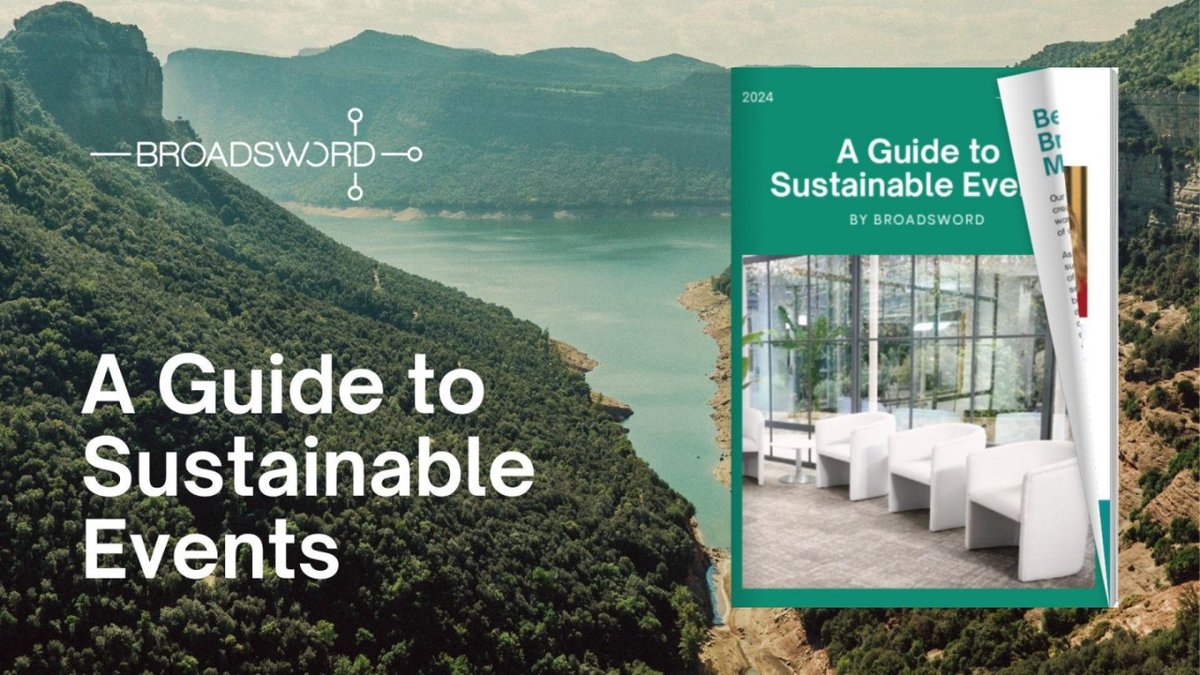 EVCOM member @BroadswordGroup have created a guide packed with their insights on eco-friendly events, including a spotlight on leading suppliers, and blogs from their #sustainability team. Download it here: evcom.org.uk/blog/member-ne… #eventsindustry #events