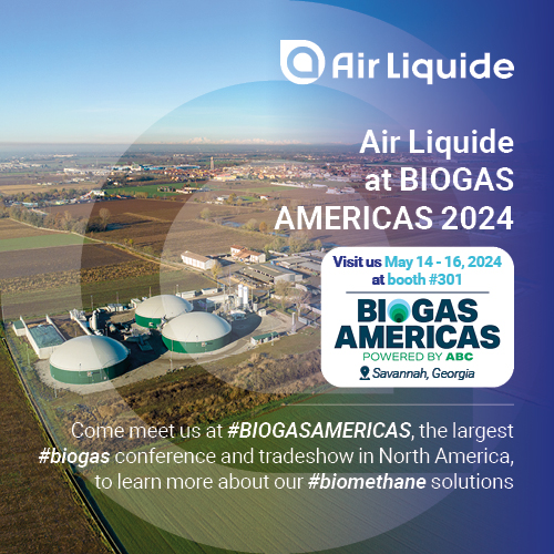 Come meet us at 📍Booth 301 during @ambiogascouncil's #BIOGASAMERICAS, the largest #biogas conference and tradeshow in North America, to learn more about our #biomethane solutions! ➡️ ow.ly/AscE50RxPmv

#AirLiquideUSA #BiogasAmericas2024 #renewableenergy