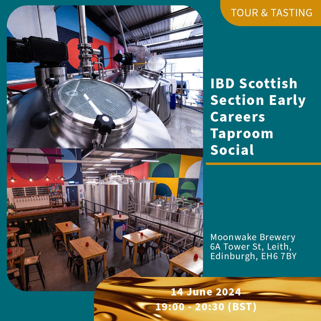 Calling all early career members and guests! Learn about the challenges in setting up a new brewery at the IBD Scottish section's social event. Register now ibd.org.uk/news-events/ev… #brewery #brewers# tasting #beer