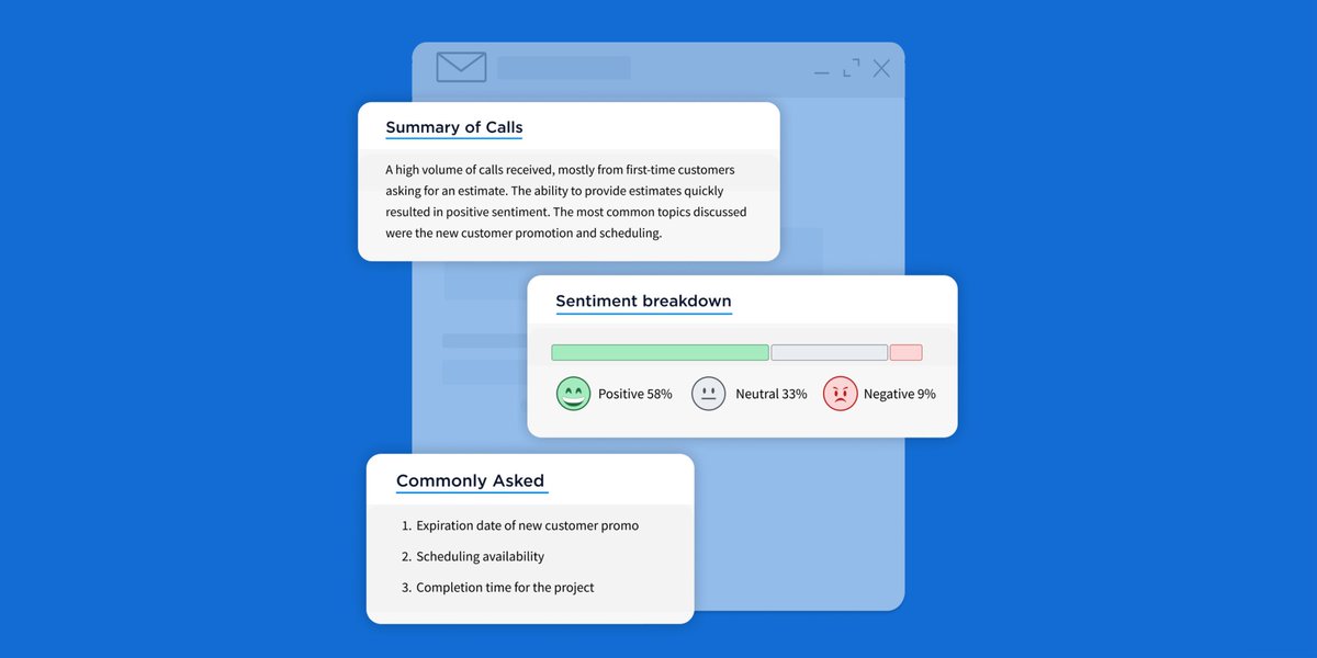 CallRail's tweet image. Exciting news! Introducing our newest AI-powered report: multi-conversation insights! This release sets a new standard for conversational AI capabilities.

Discover more about our multi-conversation insights by visiting the following link:bit.ly/3wAt2iW