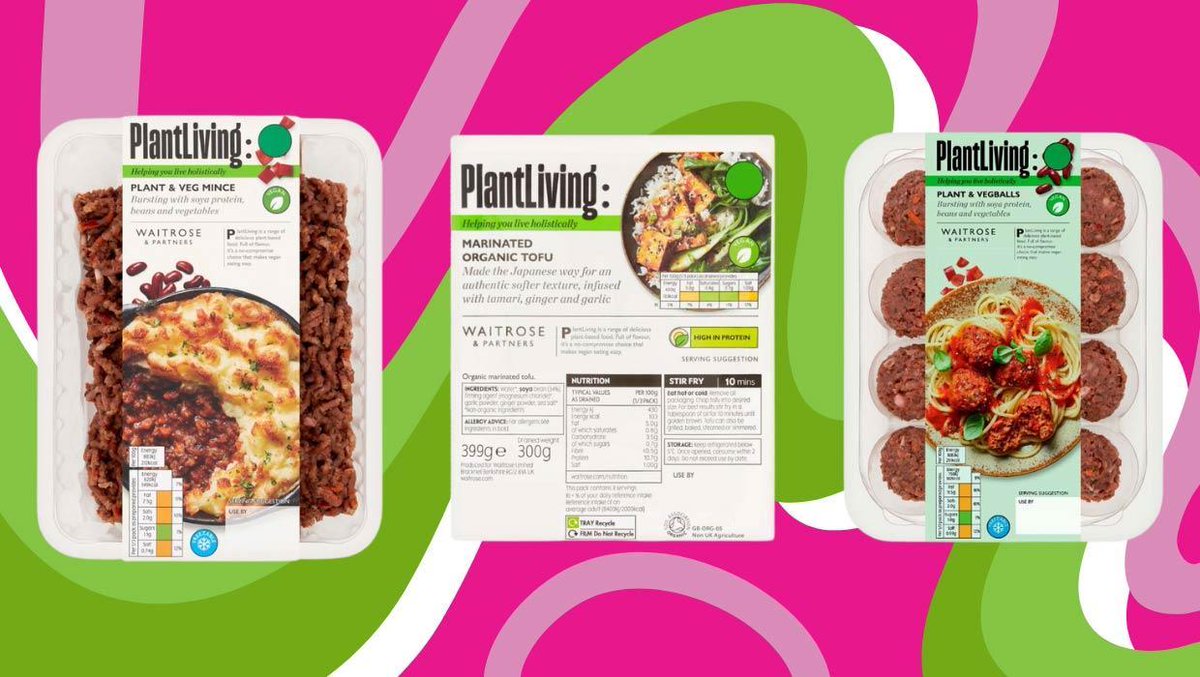 Waitrose has launched 12 new PlantLiving products to cater to the growing demand for flexitarian food - and they're all vegan-friendly! veganfoodandliving.com/news/waitrose-…