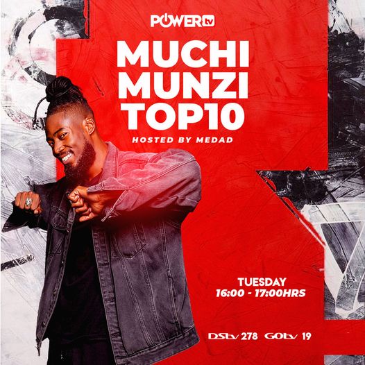 Who's ready for Muchimunzi Top10 with the coolest cat in the land, King Medad. Be sure to tune in at exactly 16:00 C.A.T and enjoy the most happening songs Muchimunzi What songs are you nominating for the Muchimunzi Top 10 countdown? Let us know in the comment section.