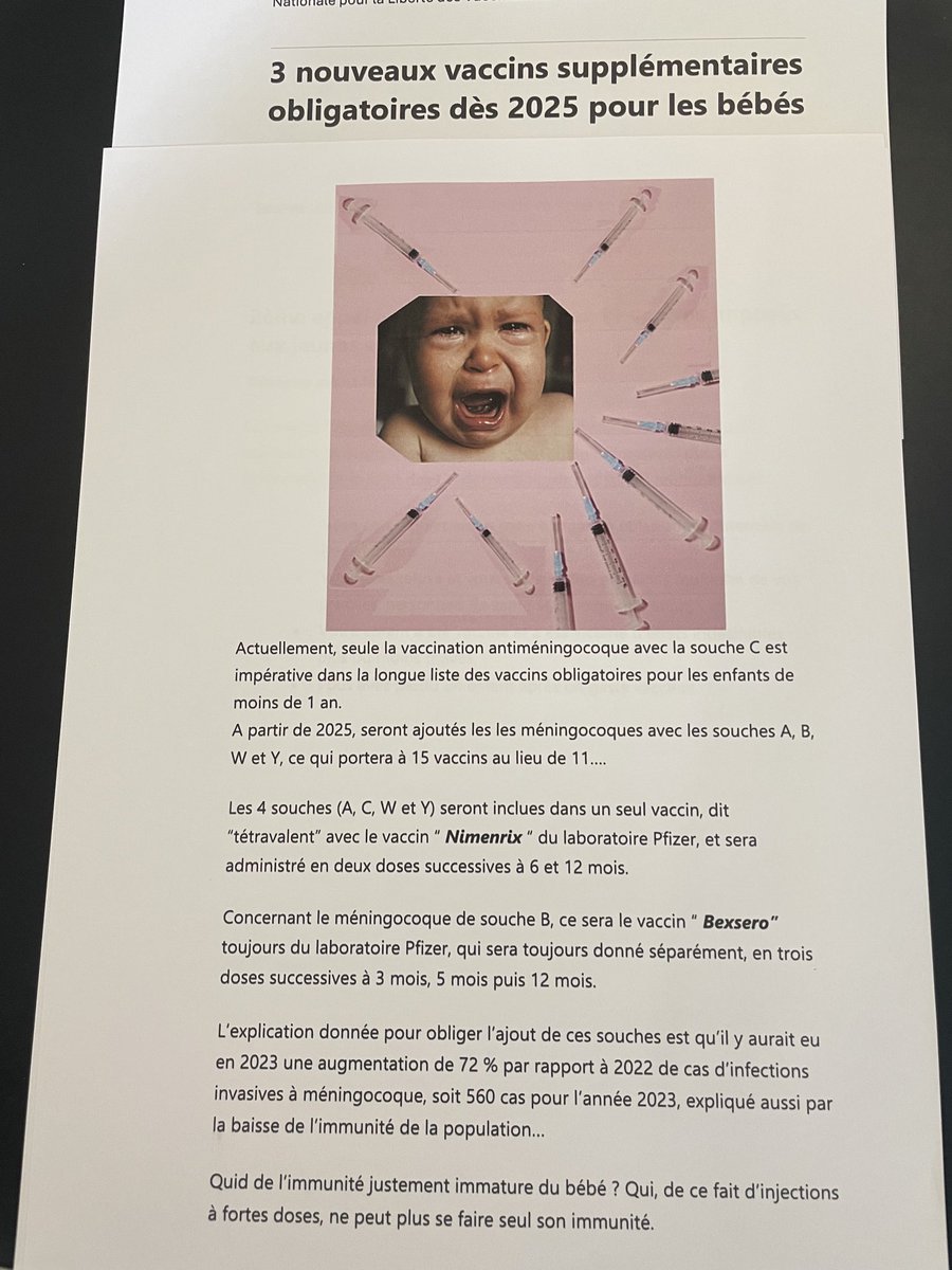 Et hop 3 nouveaux vaccins en 2025 produits par qui ? Pfizer l’escroc de la pharmaceutique pluri condamné ! Mais qui tient l’Europe et ses élites ….par les cookies ! Et la France aussi 😢